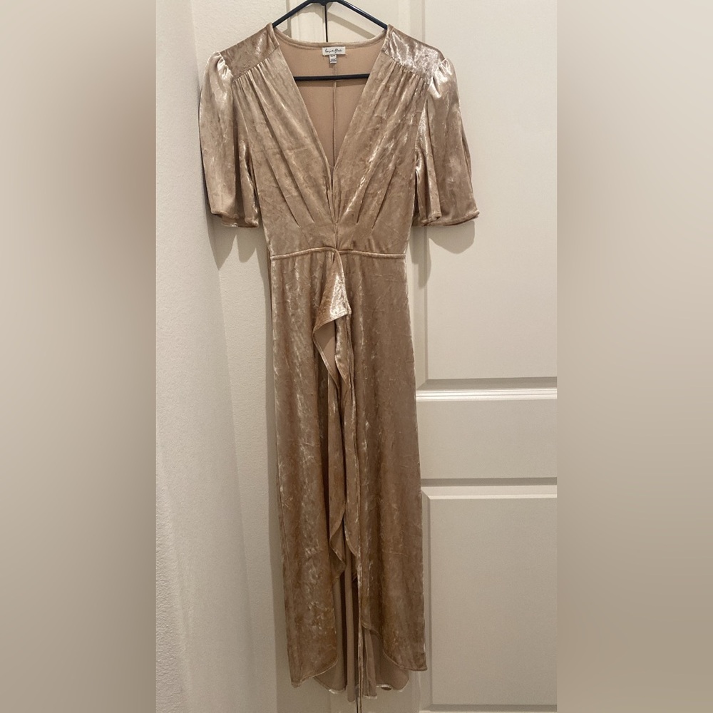 Velvet Midi Dress